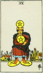 Reversed Four of Pentacles